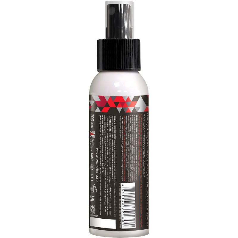 Спрей защитный PRIMATERRA Insect от укусов кровосо 100мл