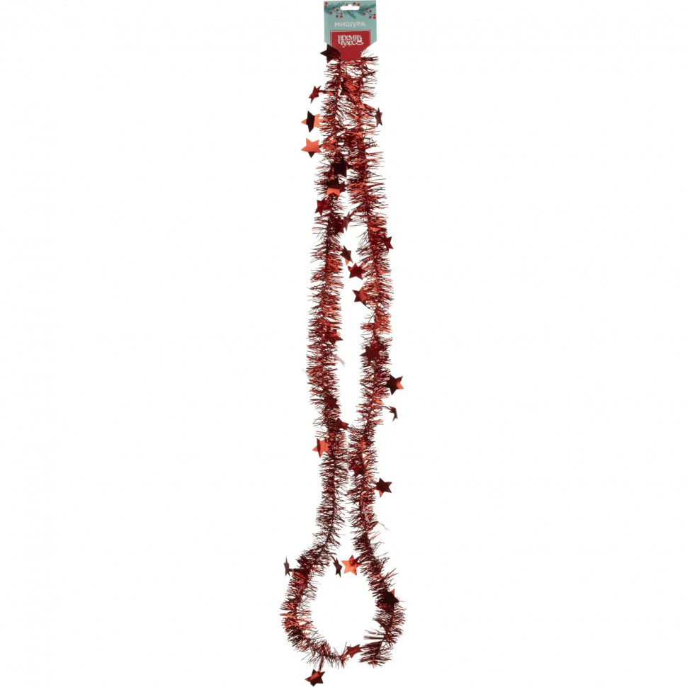 Мишура новогодняя  из ПЭТ /   5x200 см арт.92316