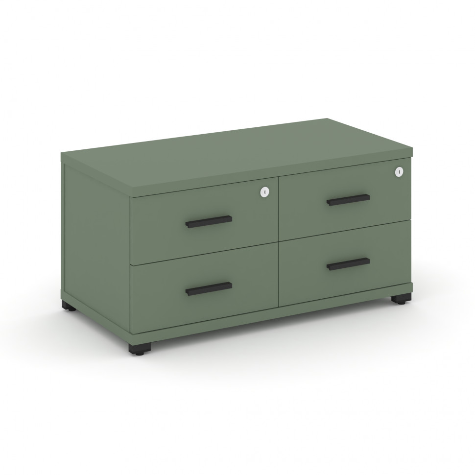 Concept Тумба приставная широкая 4 ящ. CN.TSP-001 B Кобо/Металл Черный 836*420*416 Concept Тумба приставная широкая 4 ящ. CN.TSP-001 B Кобо/Металл Черный 836*420*416