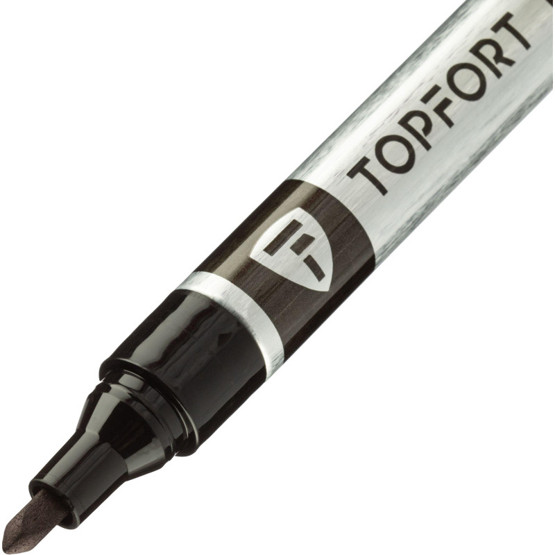 Маркер для металла TOPFORT MetalPro 1-3 мм черный