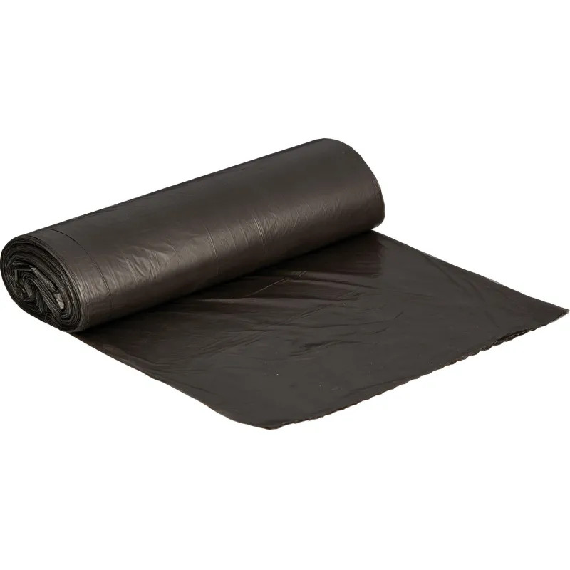 Мешки для мусора ПНД 60л 7мкм 20шт/рул черные 58х68см_СПБ