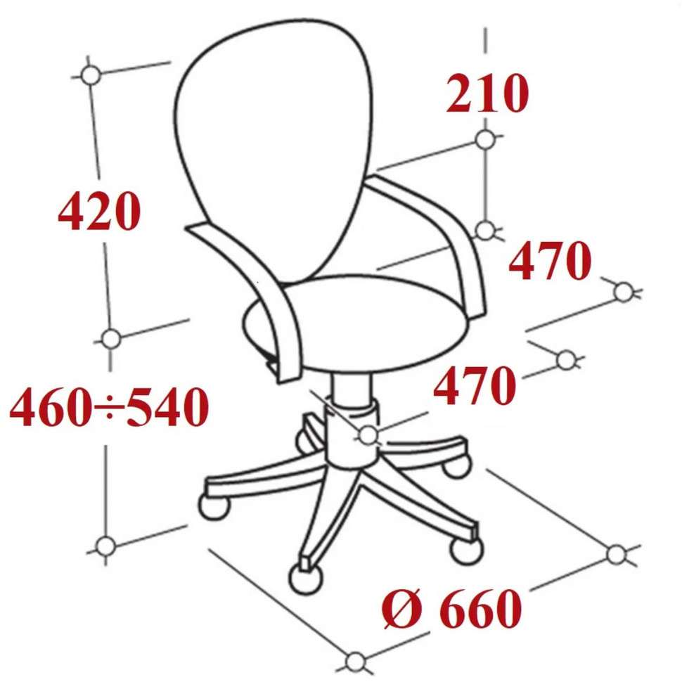 Кресло 0MX_Everprof Leo T Экокожа Черный