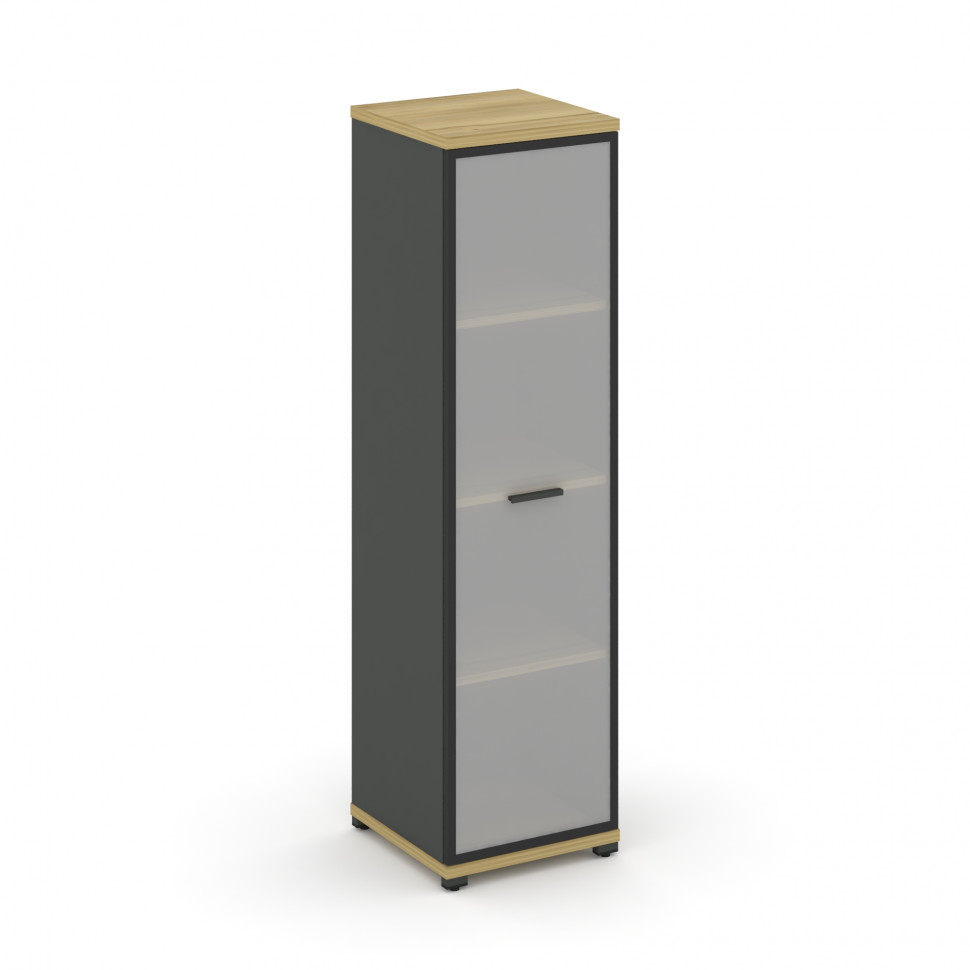 Concept Шкаф 1 узкая секция, 4 ниши CN.STU-416 RMB A Дуб Винченцо/Антрацит/Металл Антрацит/Сатин 420 Concept Шкаф 1 узкая секция, 4 ниши CN.STU-416 RMB A Дуб Винченцо/Антрацит/Металл Антрацит/Сатин 420