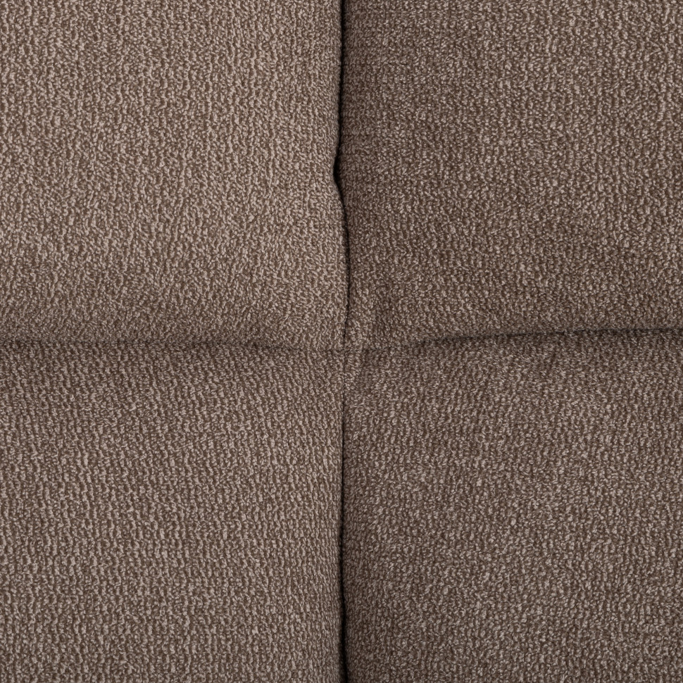 Кресло лаунж Reflex/Рефлекс с пуфом велюр/букле (HYP), бежевый