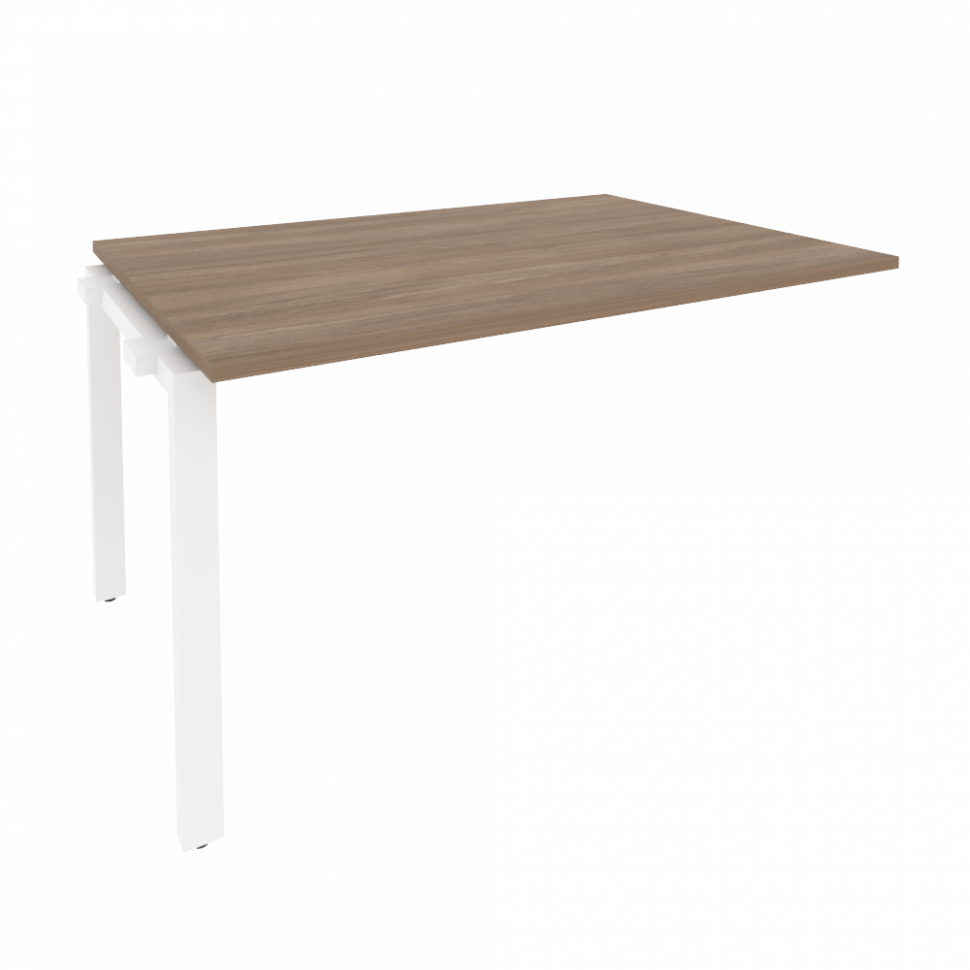 Onix Проходной наборный элемент переговорного стола O.MP-NPRG-3 Дуб Аризона/Металл Белый 1380*980*75