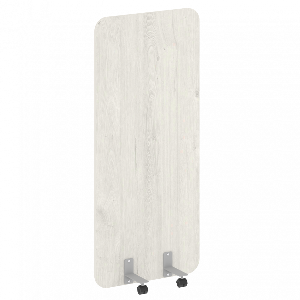 R-line Перегородка на металлических опорах, на роликах DP.R-80-180 Дуб Наварра/Металл Серый 800*18*1