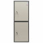 Шкаф металлический для документов AIKO "SL-125/2Т" ГРАФИТ, 1252х460х340 мм, 31 кг, сварной, S10799132502