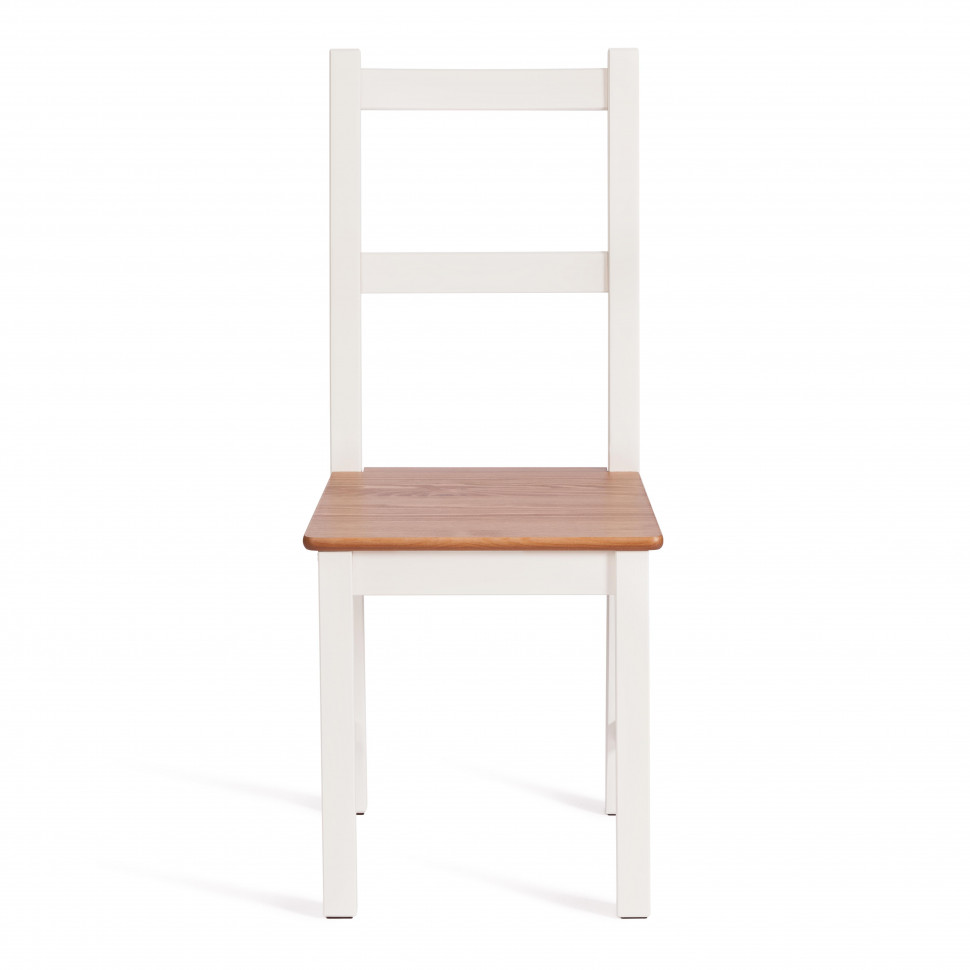 Стул Соната / Sonata chair массив сосны, 41х50х95 см, антик/белый