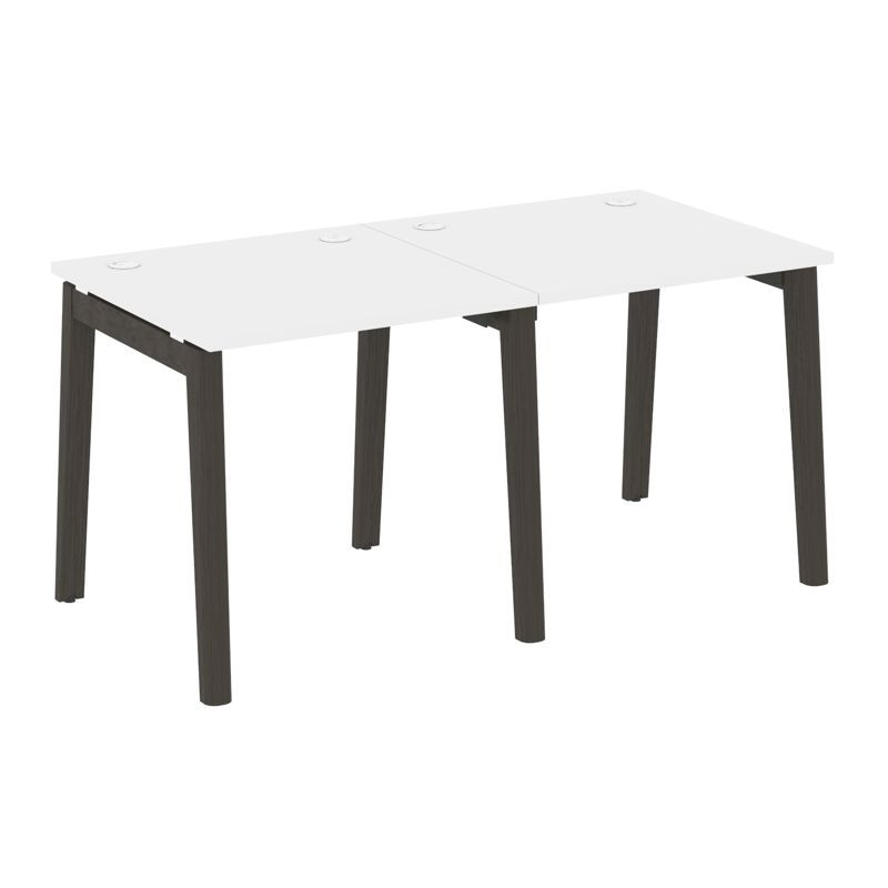 Onix Wood Рабочая станция OW.RS-2.0.8 Белый Бриллиант/Дуб Темный/Металл Антрацит 1560*800*750