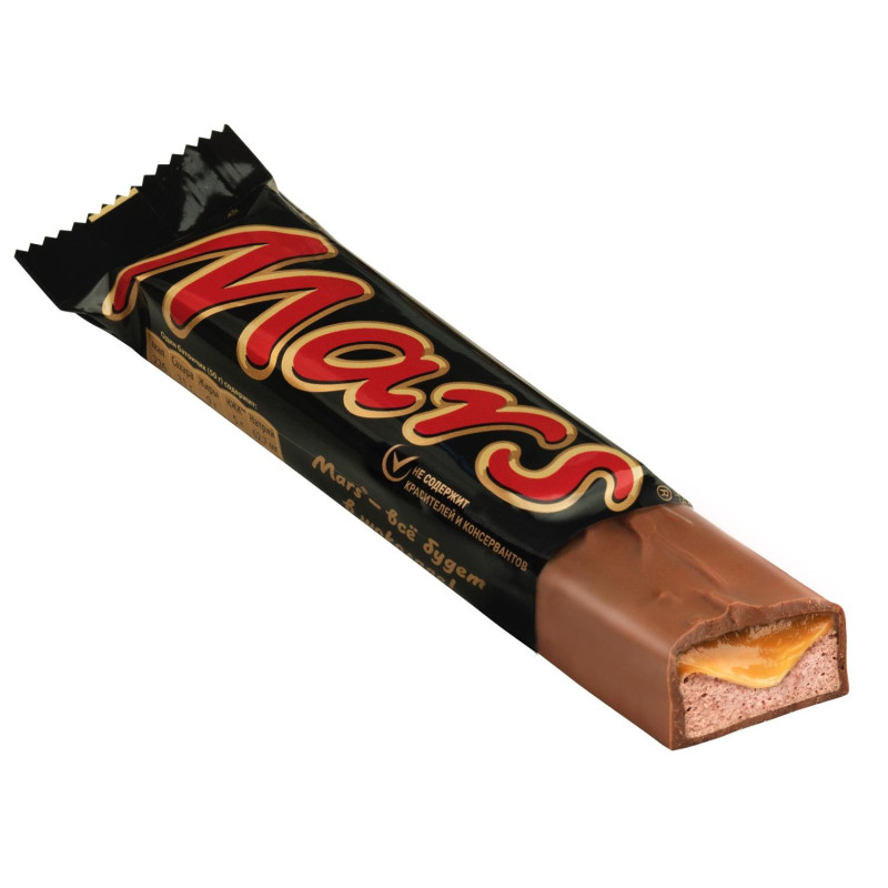 Шоколадный батончик Mars, 50гх36шт/уп