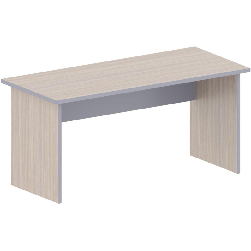 Стол Easy B (435,254) светлый дуб/серый (430/440) Ш1600