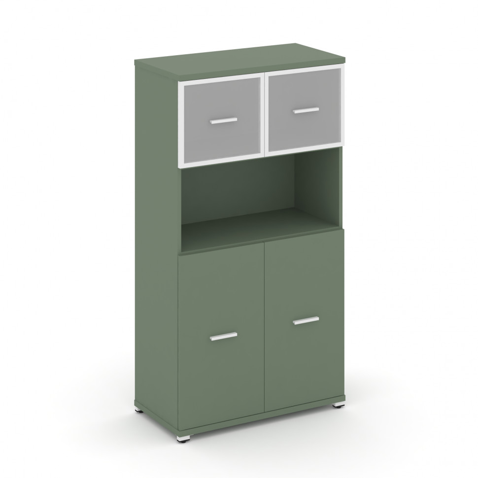 Concept Шкаф 1 широкая секция, 4 ниши CN.STS-415 RMW W Кобо/Металл Белый/Сатин 836*420*1554 Concept Шкаф 1 широкая секция, 4 ниши CN.STS-415 RMW W Кобо/Металл Белый/Сатин 836*420*1554