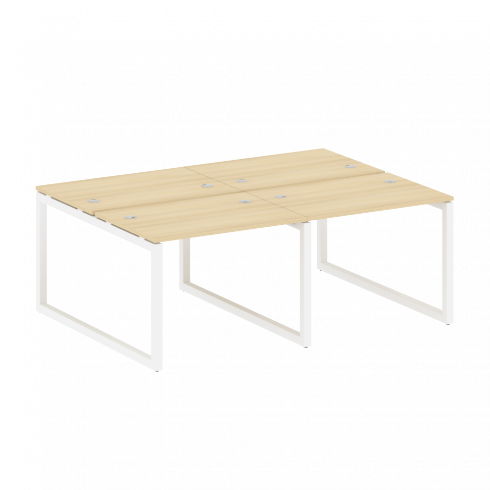 Metal System Quattro Рабочая станция на 4 места на О-образном м/к 50БО.СМ-4.1 Акация Лорка/Металл Бе Metal System Quattro Рабочая станция на 4 места на О-образном м/к 50БО.СМ-4.1 Акация Лорка/Металл Бе