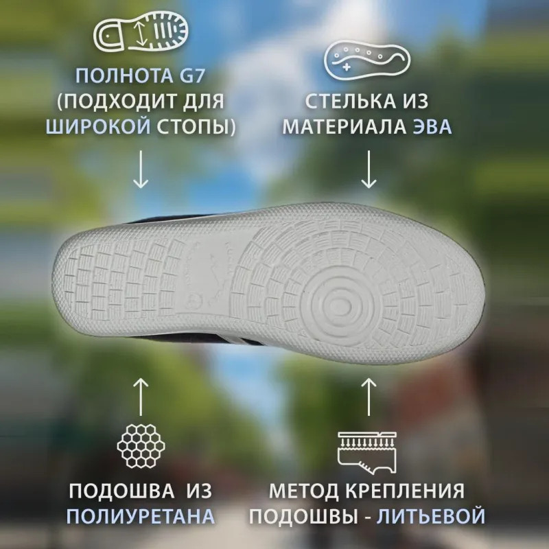 Полуботинки (кроссовки) летние (спилок) р.40