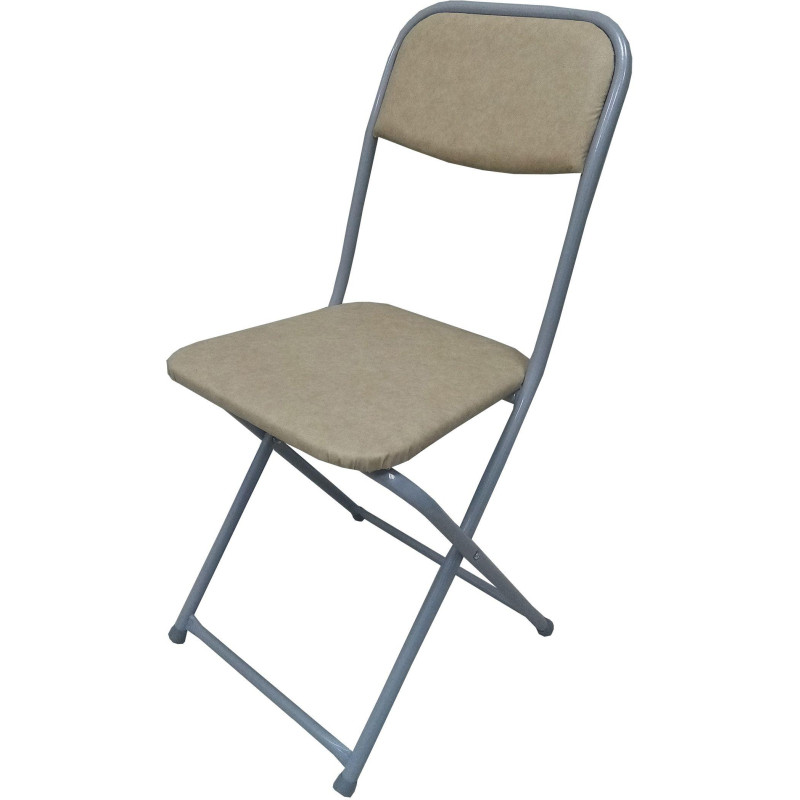 Стул складной Конференц титан-бежевый 70967