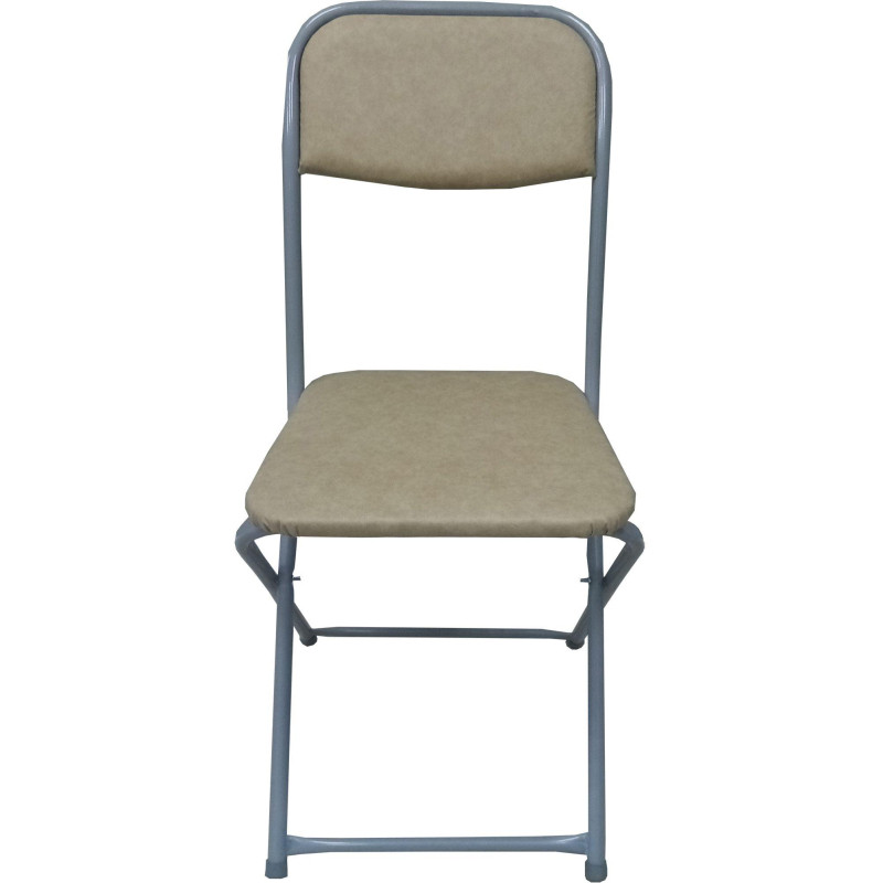 Стул складной Конференц титан-бежевый 70967