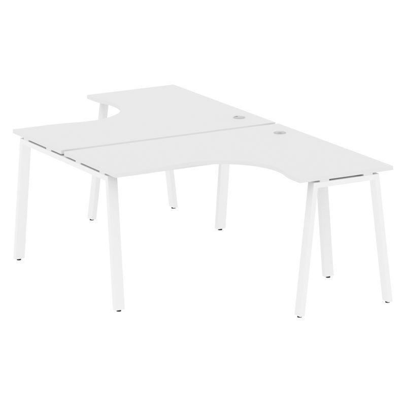 Metal System Рабочая станция криволинейная на А-образном м/к БА.РАС-СА-2.3 Белый/Металл Белый 1400*2 Metal System Рабочая станция криволинейная на А-образном м/к БА.РАС-СА-2.3 Белый/Металл Белый 1400*2