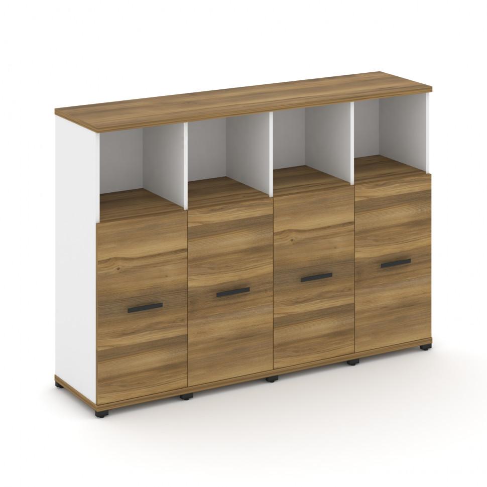 Concept Шкаф 4 узкие секции, 3 ниши CN.STU-343 B Сандал Янтарный/Белый Бриллиант/Металл Черный 1668* Concept Шкаф 4 узкие секции, 3 ниши CN.STU-343 B Сандал Янтарный/Белый Бриллиант/Металл Черный 1668*