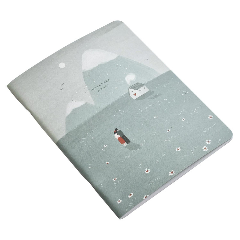 Тетрадь общая А5+ 48л.клетка,скрепка,Be Smart,Soul,N3630