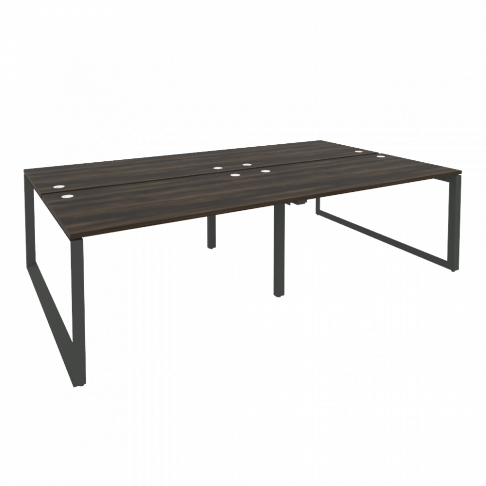 Onix Рабочая станция на О-образном м/к O.MO-D.RS-4.3.8 Дуб Мали/Металл Антрацит 2760*1635*750 Onix Рабочая станция на О-образном м/к O.MO-D.RS-4.3.8 Дуб Мали/Металл Антрацит 2760*1635*750