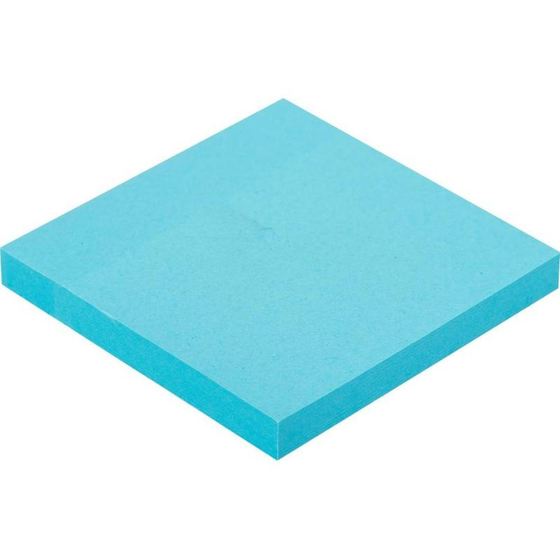 Стикеры Attache Selection с клеев. краем 76х76, неон, голубой 100л