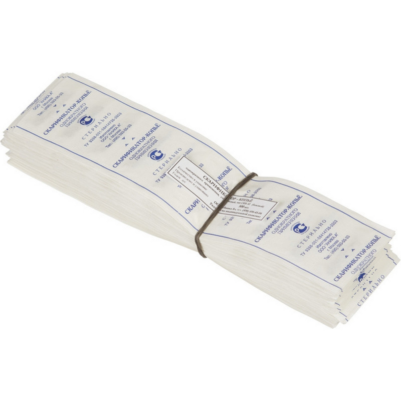 Скарификатор 'Аника А' стерил., центр. копье 32мм 1000 шт/уп