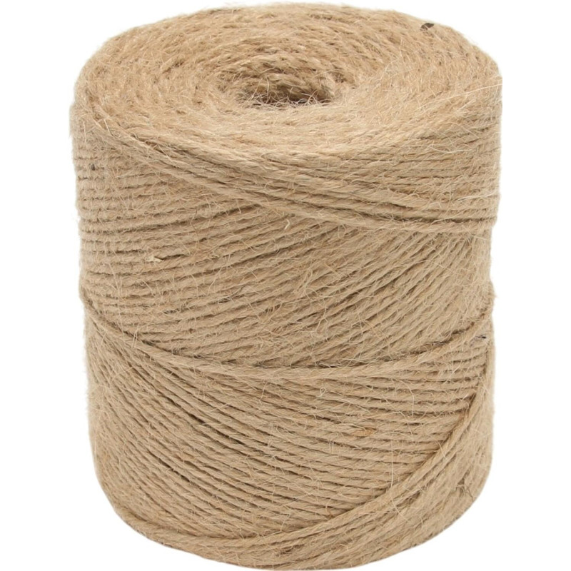 Шпагат Комус джутовый кручёный 1,2кТекс 15кгс 0,56кг 500м СПб