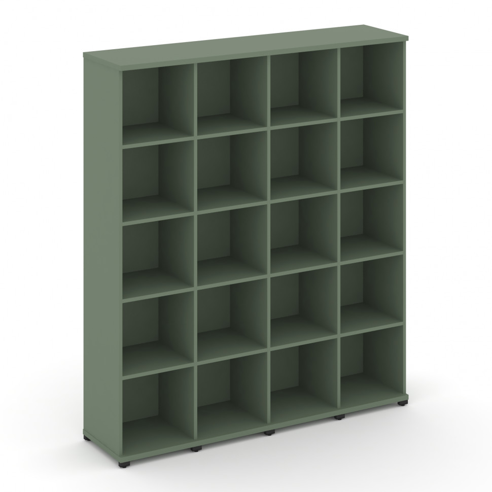 Concept Стеллаж 4 узкие секции, 5 ниш CN.STU-540 Кобо/Металл Черный 1668*420*1922 Concept Стеллаж 4 узкие секции, 5 ниш CN.STU-540 Кобо/Металл Черный 1668*420*1922