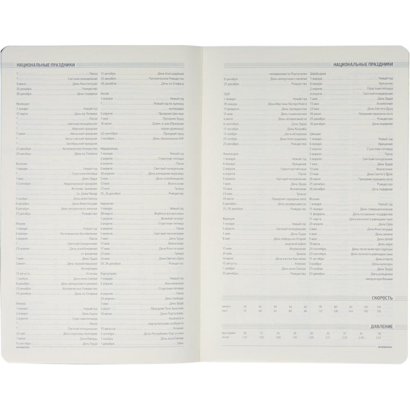 Ежедневник недатированный А5, 136л, MEGAPOLIS FLEX темно-синий 3-531/16