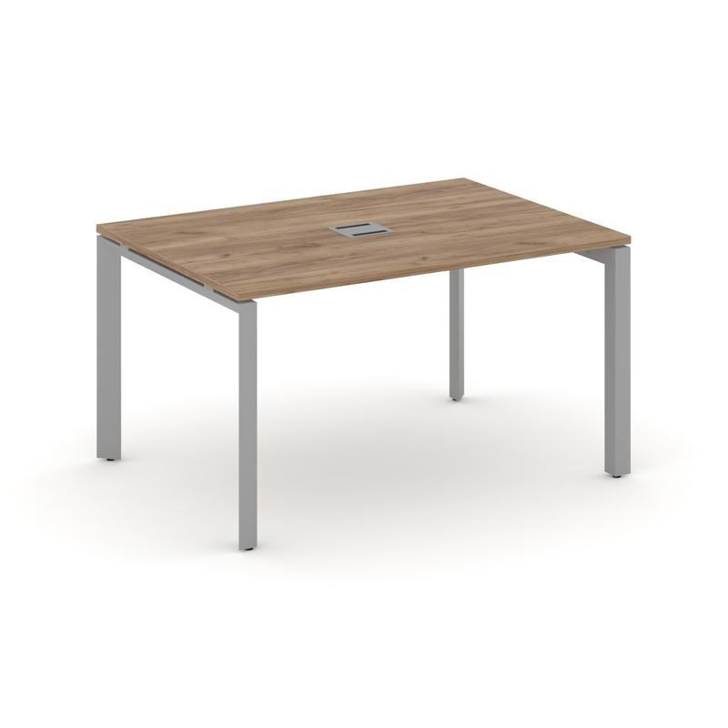 Style Project Стол переговорный SN-59P.SPRG-004 Дуб Табак/Металл Серый 1580*980*750