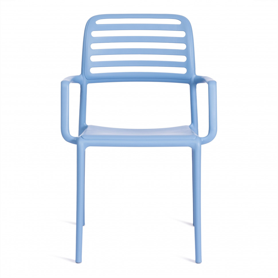 Кресло VALUTTO (mod. 54) пластик, 58 х 57 х 86 см , Pale blue (бледно-голубой) 33780