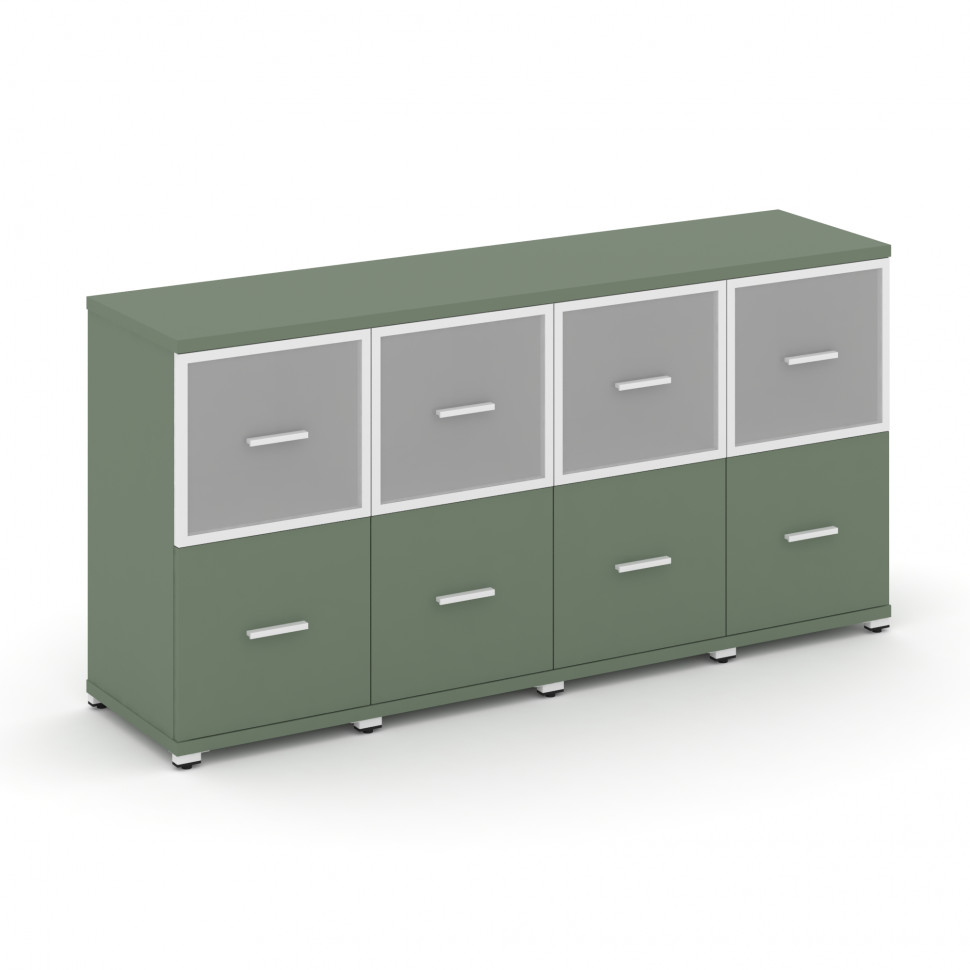 Concept Шкаф 4 узкие секции, 2 ниши CN.STU-242 RMW W Кобо/Металл Белый/Сатин 1668*420*818 Concept Шкаф 4 узкие секции, 2 ниши CN.STU-242 RMW W Кобо/Металл Белый/Сатин 1668*420*818