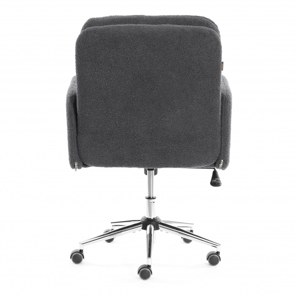 Кресло Dover хром букле, серый, barni grey