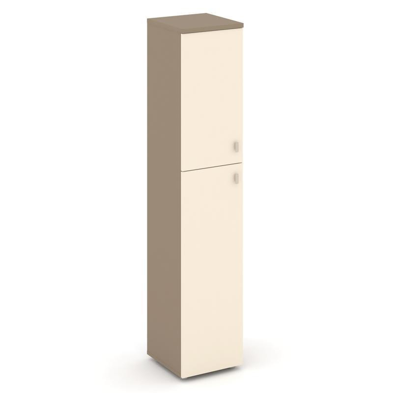 Estetica Шкаф высокий узкий левый ES.SU-1.8 (L) Латте/Сатин 400*420*1977