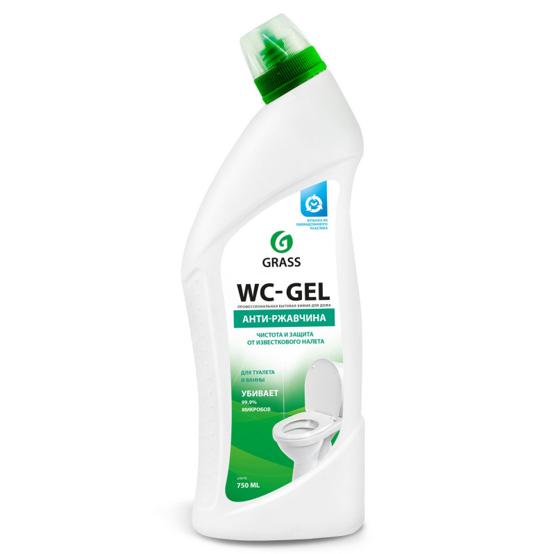 Средство для сантехники WC- GEL 750мл утенок кислотное