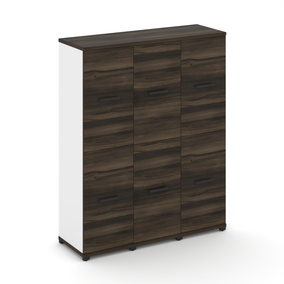 Concept Шкаф 3 узкие секции, 4 ниши CN.STU-432 B Дуб Мали/Белый Бриллиант/Металл Черный 1252*420*155 Concept Шкаф 3 узкие секции, 4 ниши CN.STU-432 B Дуб Мали/Белый Бриллиант/Металл Черный 1252*420*155