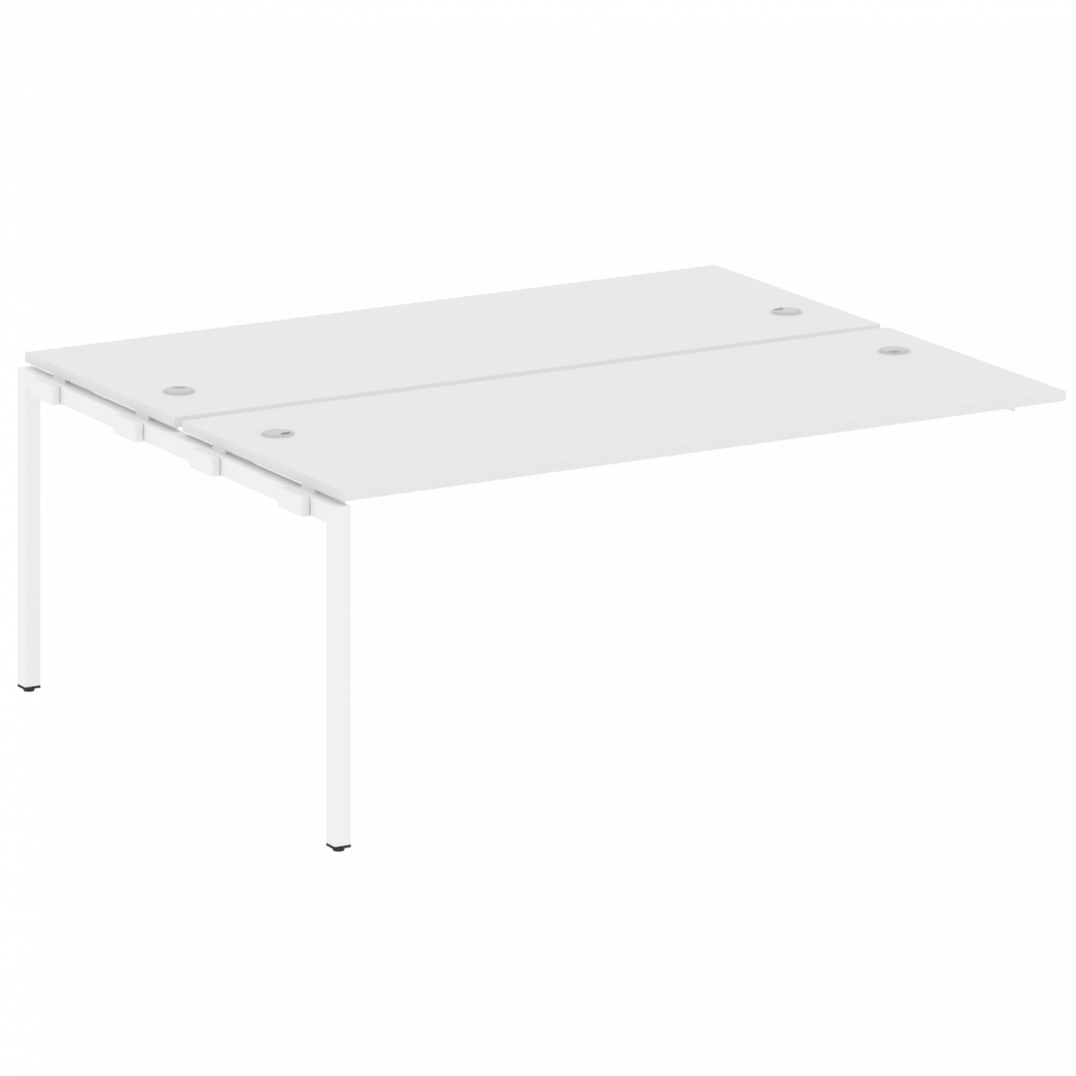 Metal System Quattro Проходной элемент рабочей станции на П-образном м/к 40БП.ПРС-СП-2.5 Белый/Метал Metal System Quattro Проходной элемент рабочей станции на П-образном м/к 40БП.ПРС-СП-2.5 Белый/Метал