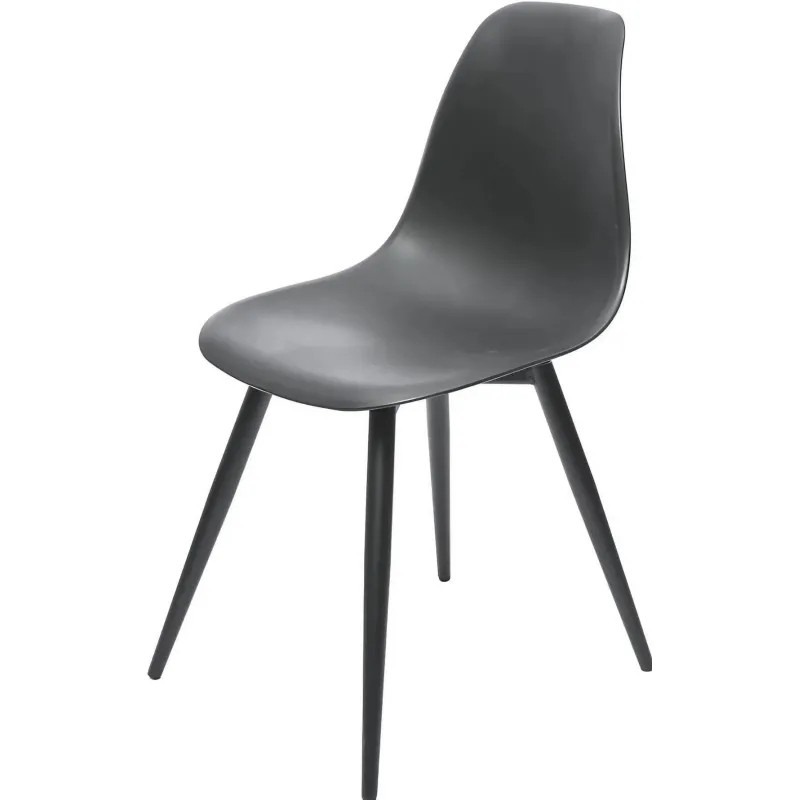 Стул Комус EAMES PLAST HN BLACK (BOX-4) (KM) RU K02 черный/черный