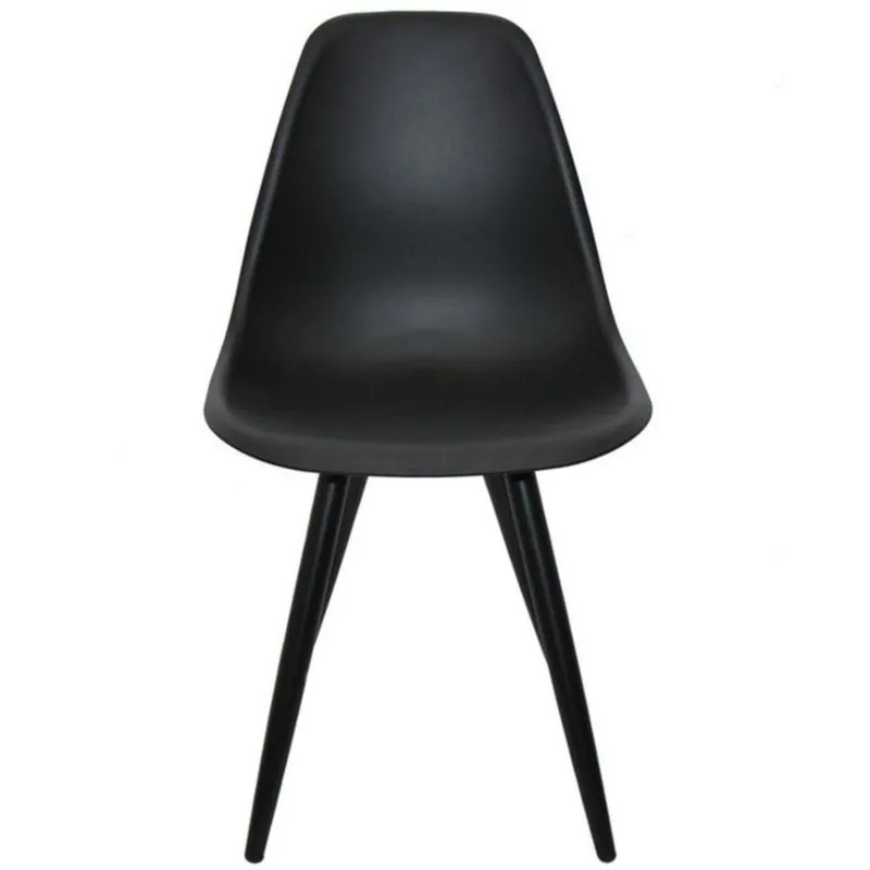 Стул Комус EAMES PLAST HN BLACK (BOX-4) (KM) RU K02 черный/черный