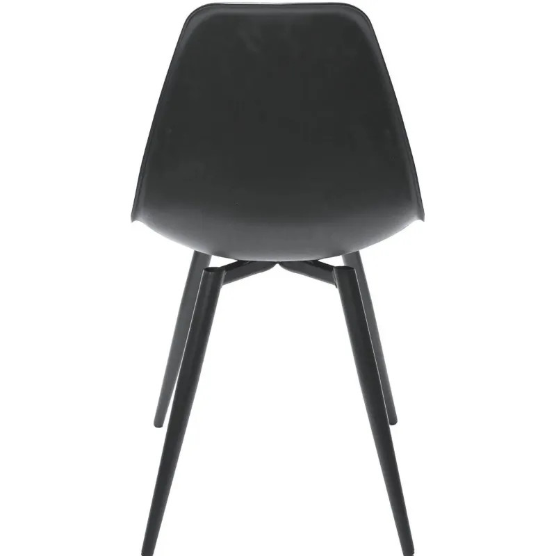 Стул Комус EAMES PLAST HN BLACK (BOX-4) (KM) RU K02 черный/черный
