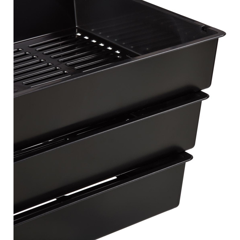 Лоток горизонтальный Attache решетчатый черный ЛТ291АЕ