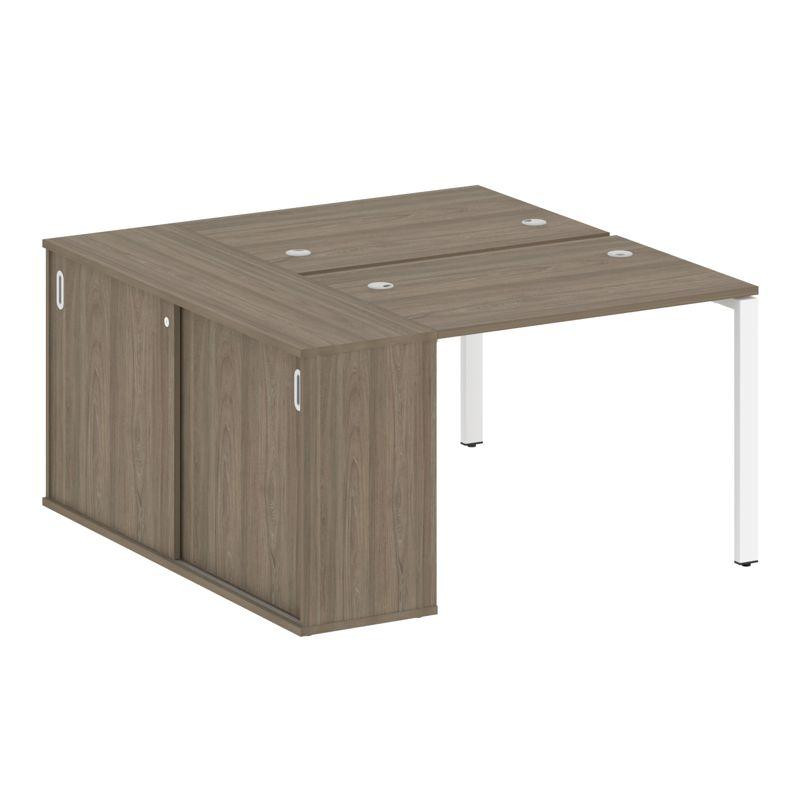 Metal System Рабочая станция с шкафом-купе на П-образном м/к БП.РС-СШК-1.1 Т Вяз Благородный/Металл Metal System Рабочая станция с шкафом-купе на П-образном м/к БП.РС-СШК-1.1 Т Вяз Благородный/Металл