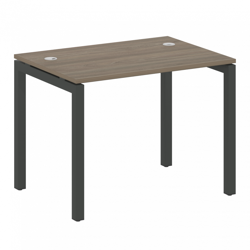 Metal System Quattro Стол письменный на П-образном м/к 50БП.СП-1 Вяз Благородный/Металл Антрацит 100 Metal System Quattro Стол письменный на П-образном м/к 50БП.СП-1 Вяз Благородный/Металл Антрацит 100