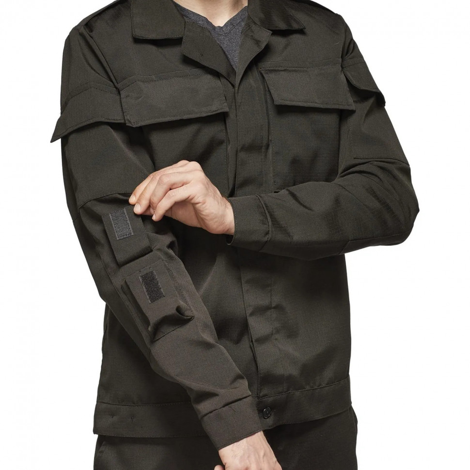 Костюм охранника ло32-КБР черный (48-50) 182-188