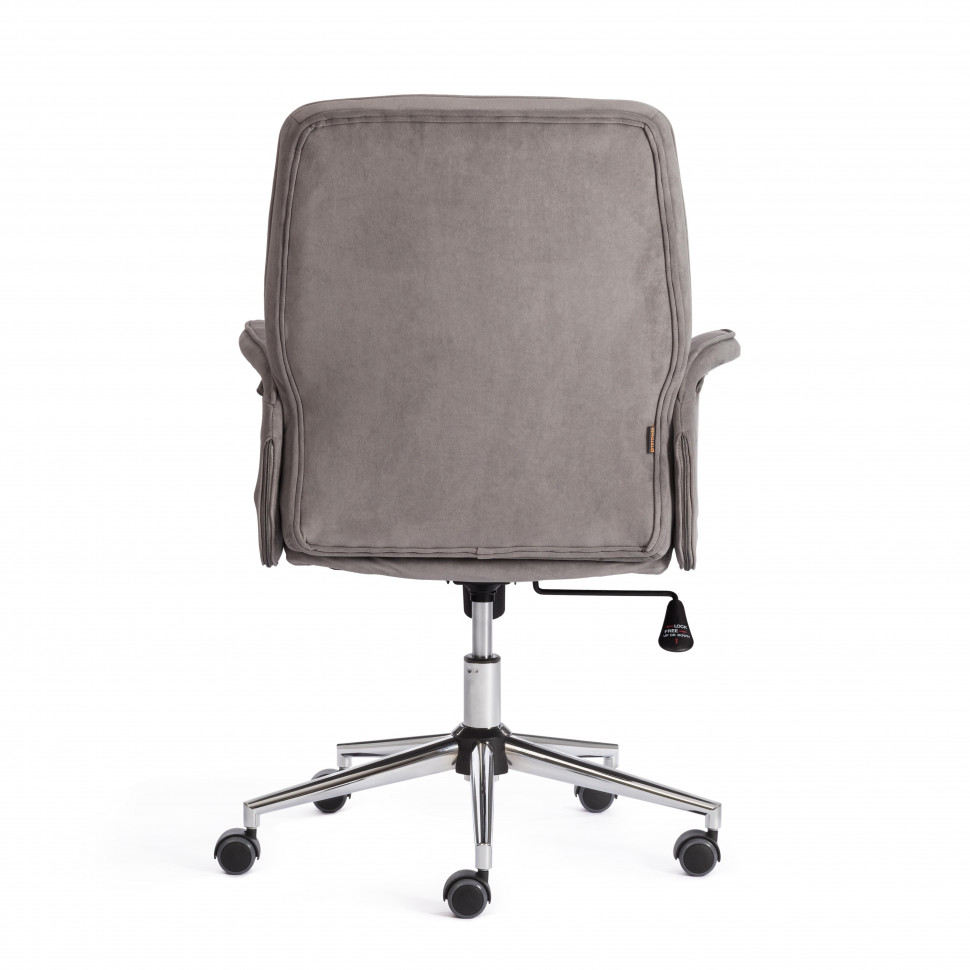 Кресло YORK флок , серый, 29