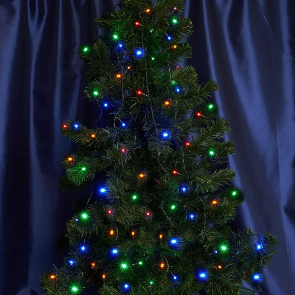 Гирлянда светодиодная Feron CL06 линейная 20м +3м 230V разноцветная 32310