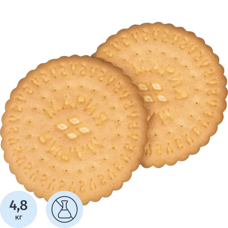 Печенье затяжное Сладкая слобода Мария 4,8 кг/уп