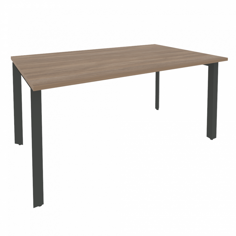 Onix Стол переговорный O.MP-PRG-1.4 Дуб Аризона/Металл Антрацит 1580*980*750