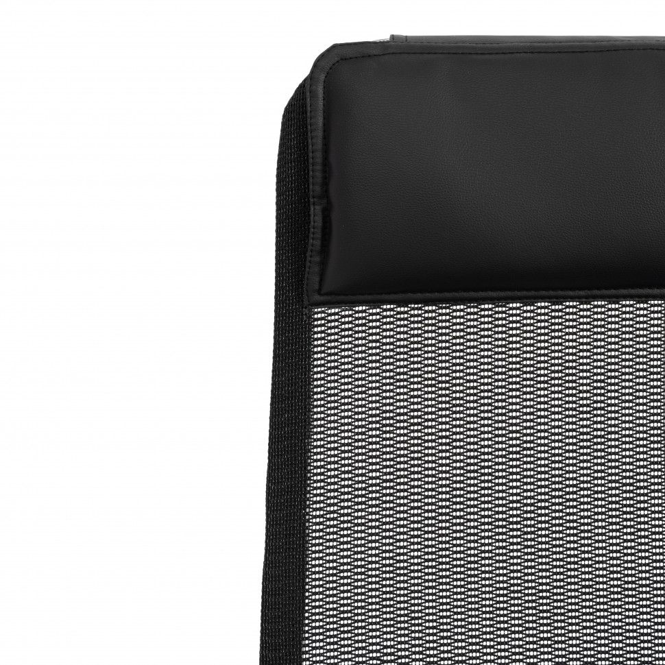 Кресло Nordic/Нордик сетка/кож.зам, черный