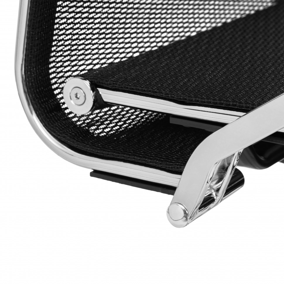 Кресло Nordic/Нордик сетка/кож.зам, черный